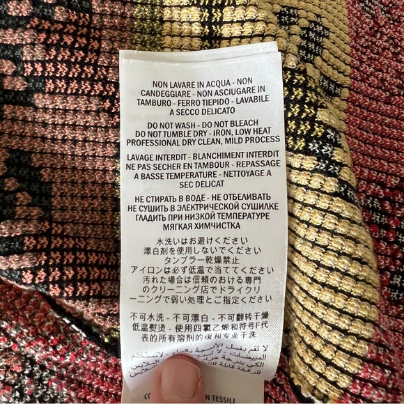 Alexander McQueen Floral Cross Stitch Jacquard Cardigan XL - Picture 6 of 11